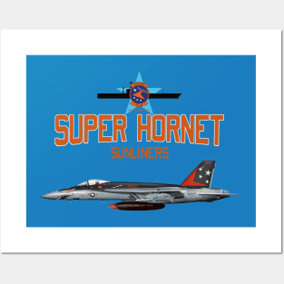 F18E Super Hornet Posters and Art